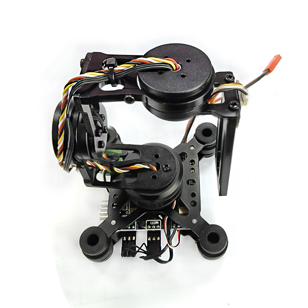 Drone Gimbal For Gopro - ブラシレス雲台 2軸/3軸CNCメタルブラシレスジンバル DJI Phantom I、II、その他DIYドローン、GOPROシリーズカメラ対応