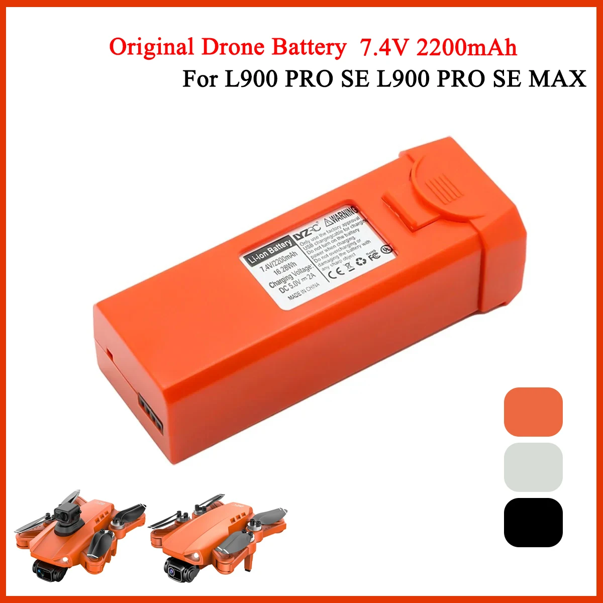 Drone Gimbal 2 Axis - L900 Pro-ドローンバッテリー,7.4V, 2200mAh,オリジナル用アクセサリー