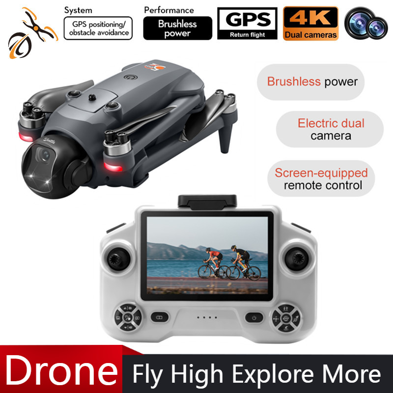Drone Gimbal 2 Axis - 新型YL059ミニRCクアッドコプター4KドローンHDカメラFPV GPS飛行光学フローポジショニング長時間バッテリー搭載RCおもちゃ男の子向けギフトドローン