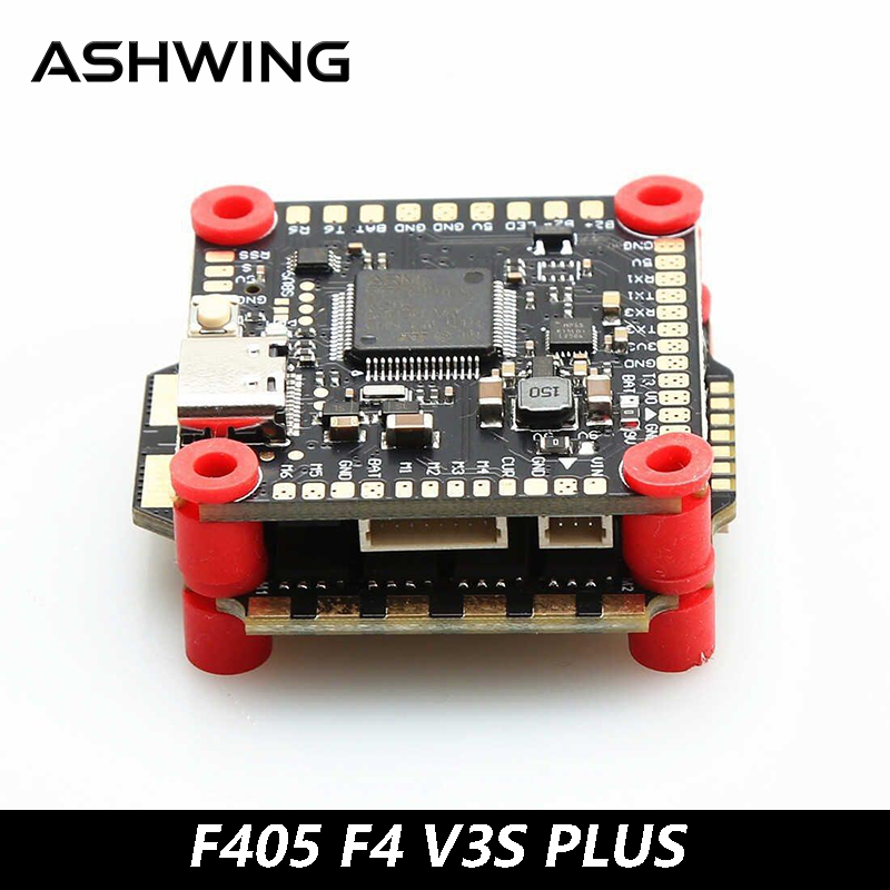 Drone Gimbal Controller - ASHWING F405 V3 フライトコントローラー＆ESCスタックキット（50A / 60A