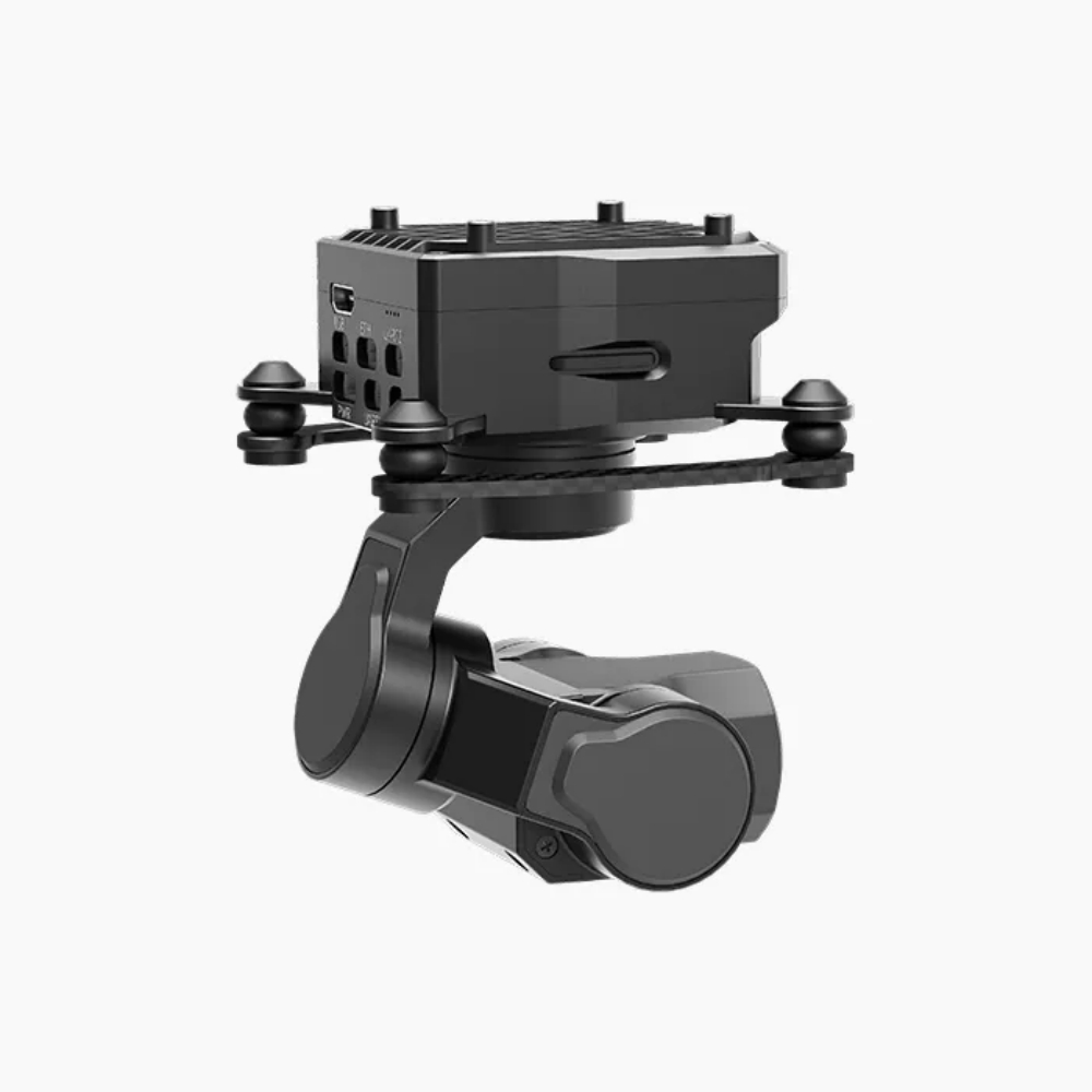 Drone Gimbal 3 Axis - NCZOBOEはドローンFPV Z1MINI 3軸ジンバル4KフルカラーナイトビジョンAIマイクロポッド用に、ネットワーク/UART/S.BUS/MAVLink/HDMIをサポートしています。