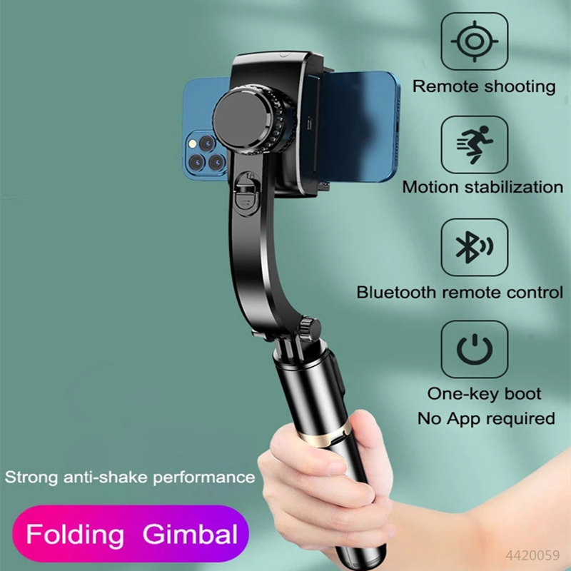 Drone Gimbal For Gopro - Roreta 2023 新しいジンバルスタビライザー Selfie スティック折りたたみ式ワイヤレス三脚 Bluetooth