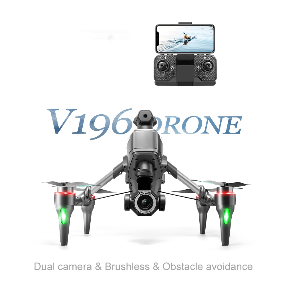 Drone Gimbal 2 Axis - 新しい V196 Fpv ドローン 8K プロフェッショナルデュアルカメラブラシレス