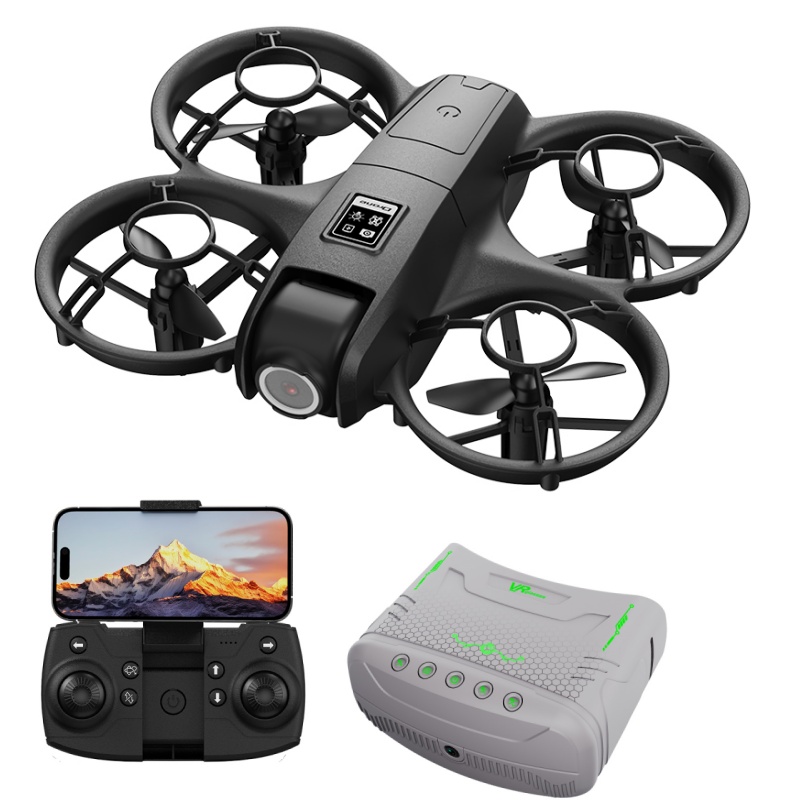 初心者向け4Kデュアルカメラドローン VRヘッドセット搭載  - Drone Gimbal 2 Axis のレビューと価格