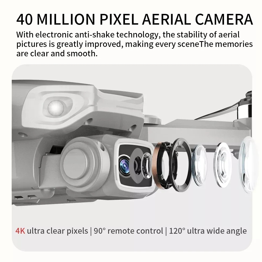 折りたたみ式ブラシレスドローンl900プロ,GPS, 4k, - Drone Gimbal Brushless のレビューと価格