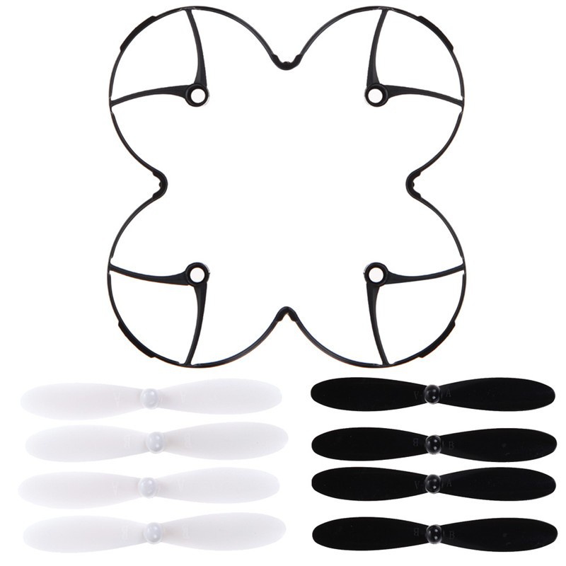 Hubsan X4/X6 プロペラガードリング + 8 個の - Drone Gimbal Controller のレビューと価格