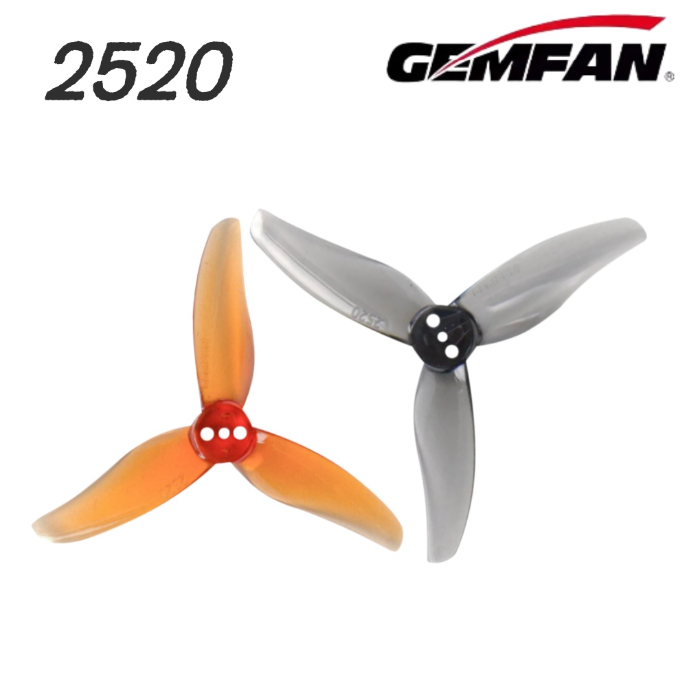 4ペア Gemfan Hurricane 2520 2.5X - Drone Gimbal Controller のレビューと価格
