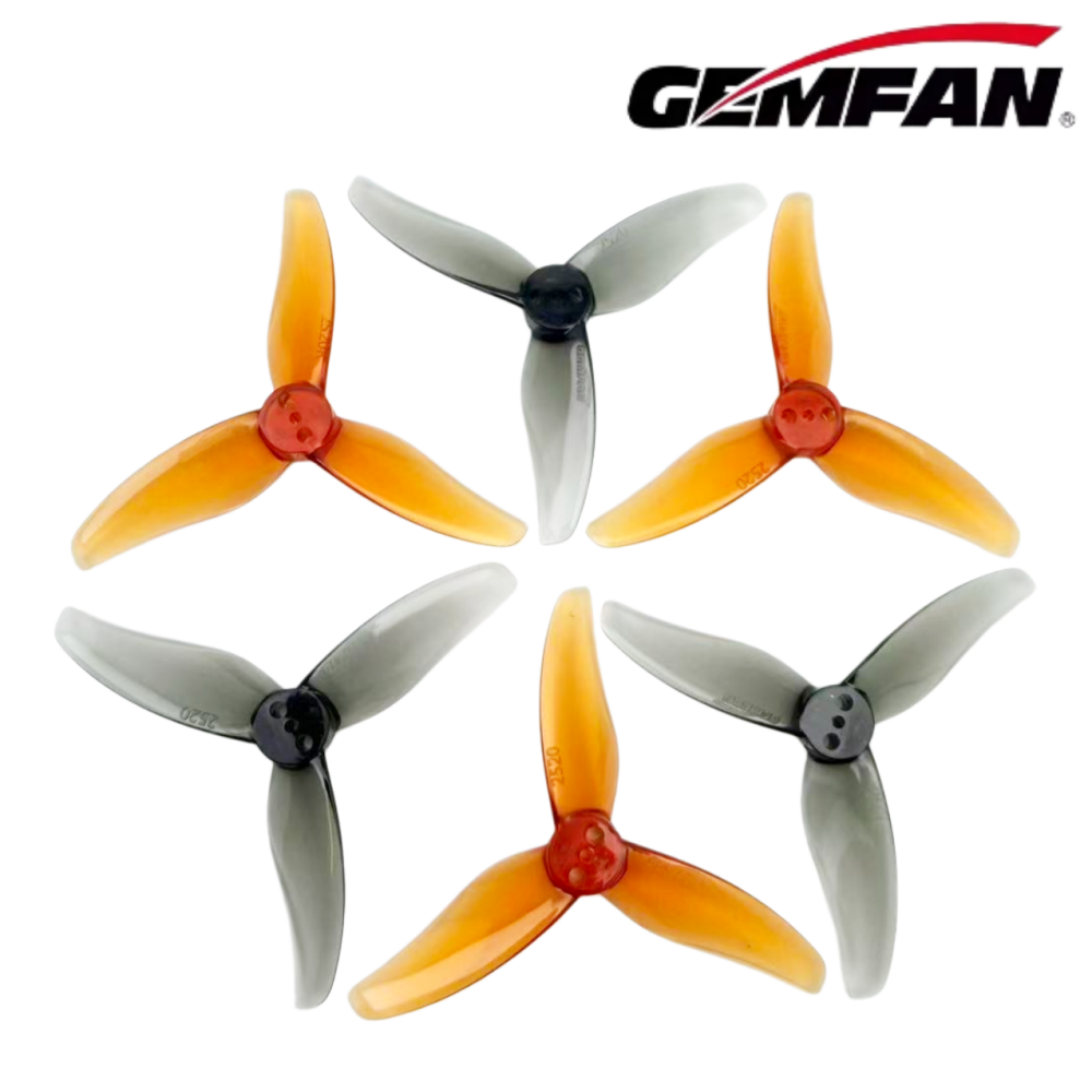 4ペア Gemfan Hurricane 2520 2.5X - Drone Gimbal Controller のレビューと価格