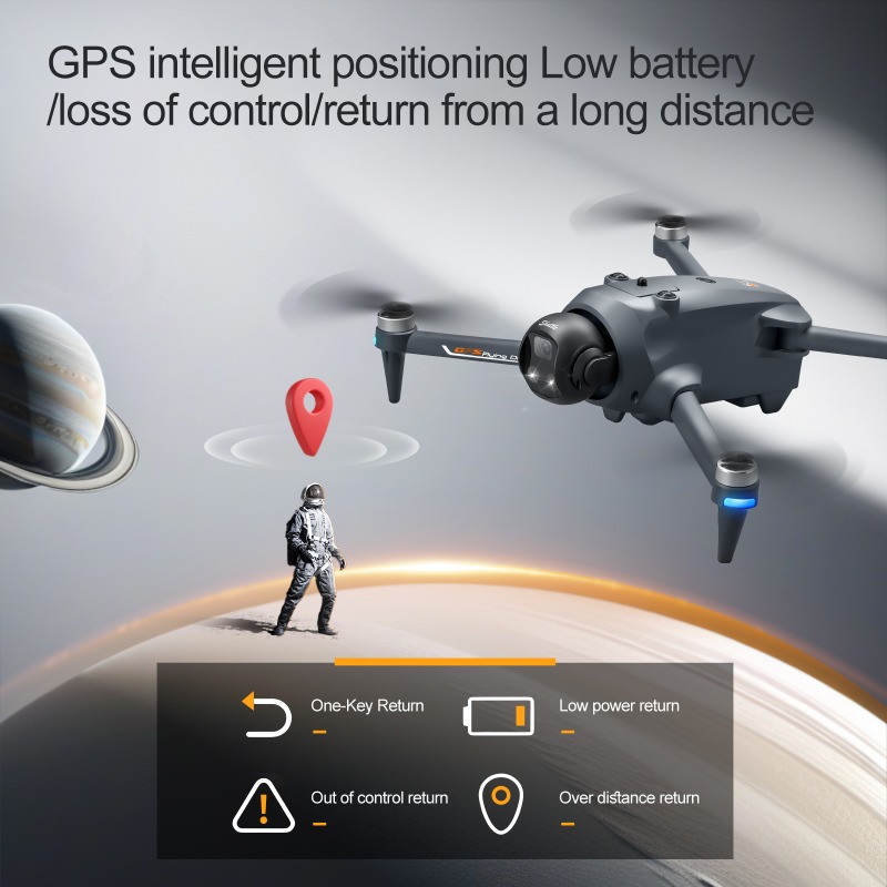 新型YL059ミニRCクアッドコプター4KドローンHDカメラ - Drone Gimbal 2 Axis のレビューと価格