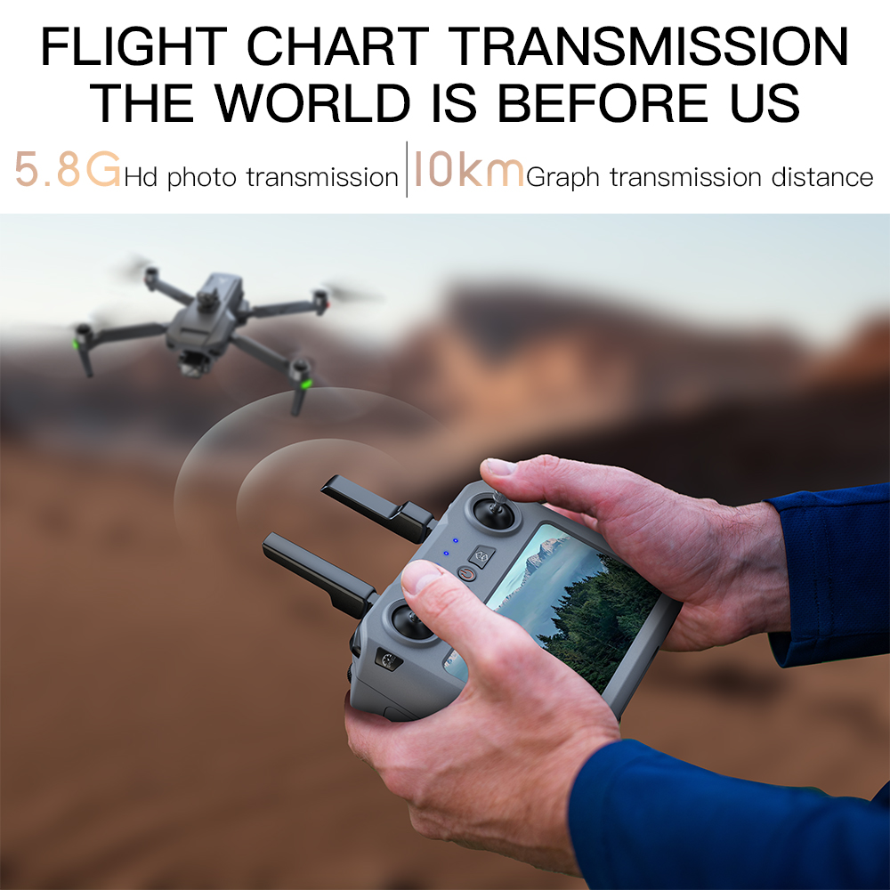 Teeggi SG909 MAX GPS ドローン 4K カ - Drone Gimbal Case のレビューと価格