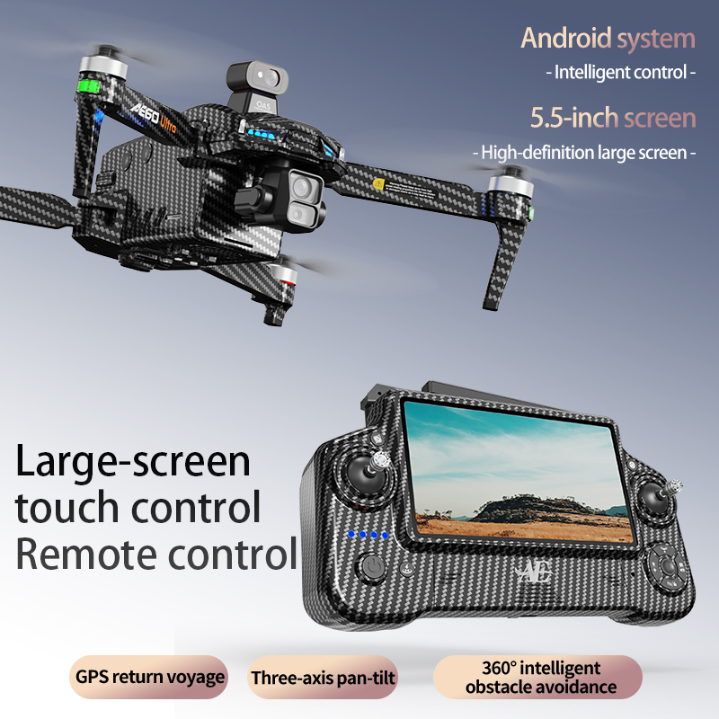 AE60 GPSドローン プロフェッショナル 8Kカメラ 3 - Drone Gimbal Brushless のレビューと価格