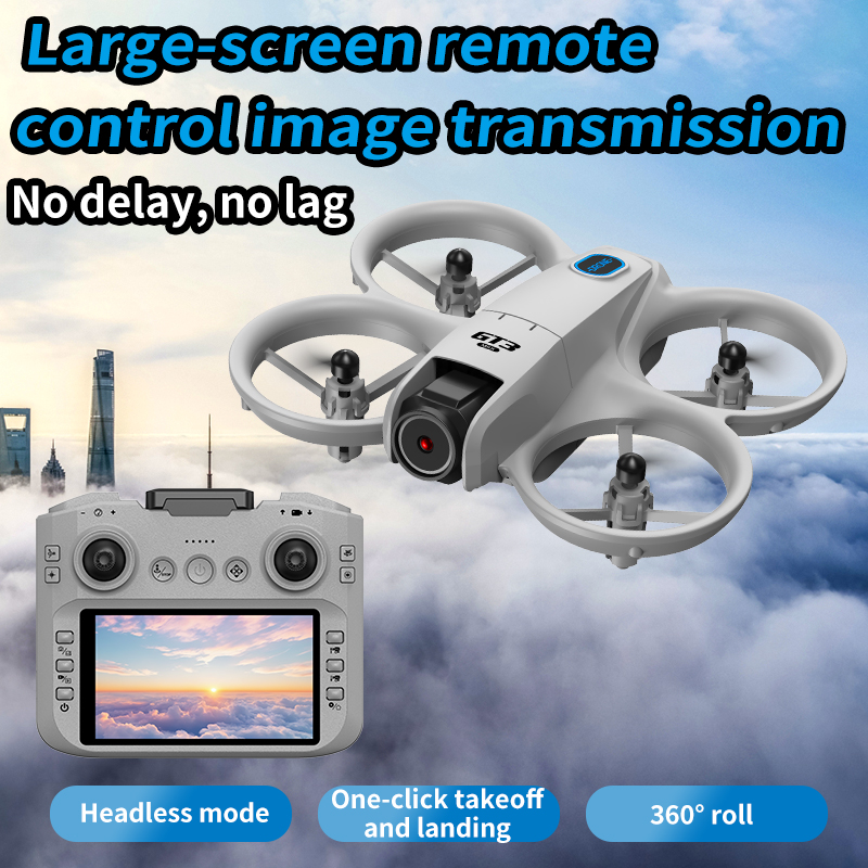 新型GT3 MAXドローン 大型スクリーンRCドローン 8K - Drone Gimbal Case のレビューと価格