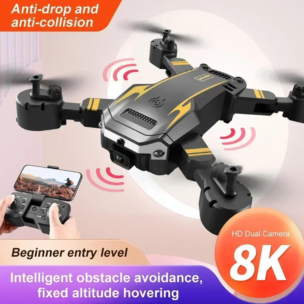 G6 proドローン、8Kデュアルカメラ、5G GPS、折り - Drone Gimbal Brushless のレビューと価格