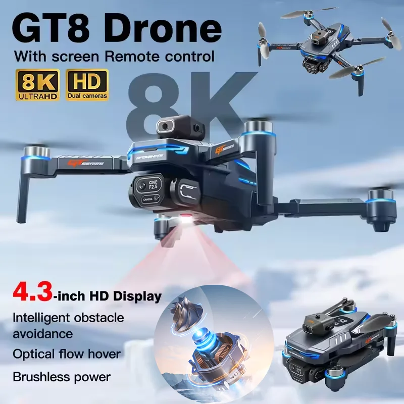 ANATEL認証済み 最新ドローン 4KデュアルHDカメラ搭 - Drone Gimbal Brushless のレビューと価格