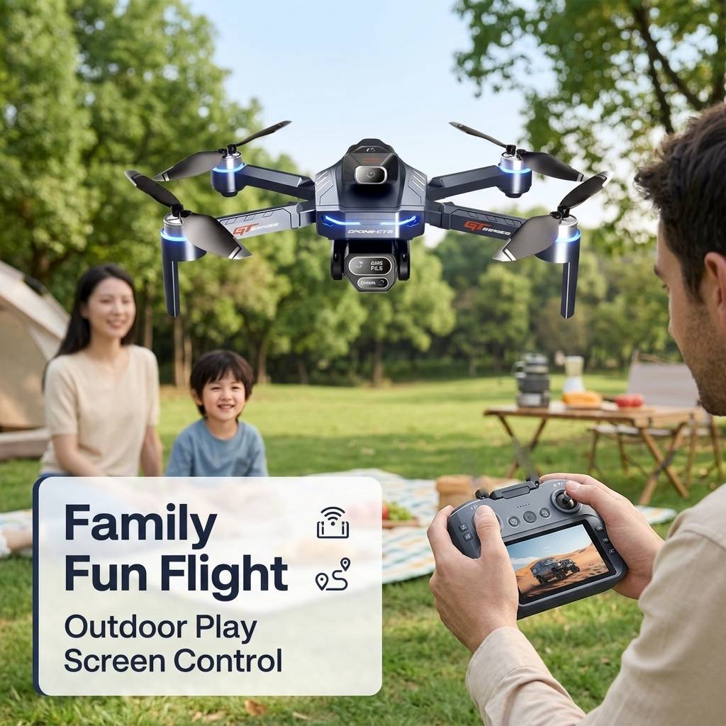 ANATEL認証済み 最新ドローン 4KデュアルHDカメラ搭 - Drone Gimbal Brushless のレビューと価格