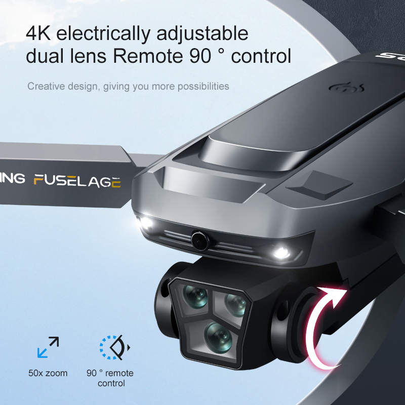 K811MAXクアッドコプタードローン：ブラシレスモーター、 - Drone Gimbal Brushless のレビューと価格