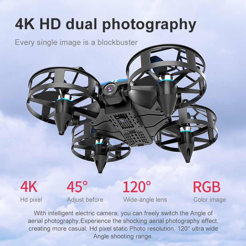 新型ミニドローン 812PRO プロ仕様 HD空撮ドローン  - Drone Gimbal 2 Axis のレビューと価格