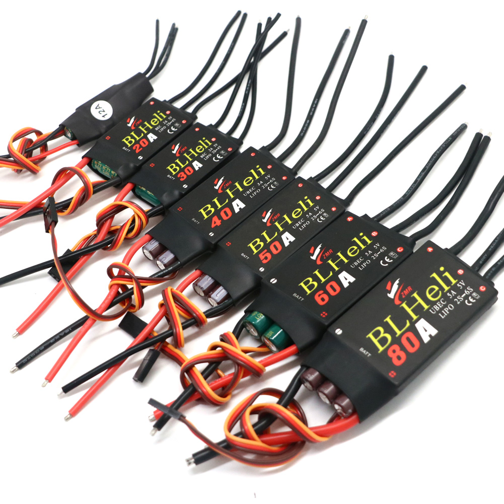 BLHeliブラシレスESC 80A 12A 20A 30A - Drone Gimbal Controller のレビューと価格